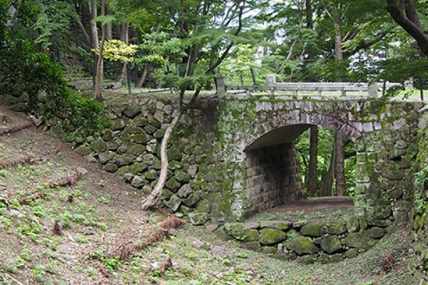 The moat around Okazaki castle
